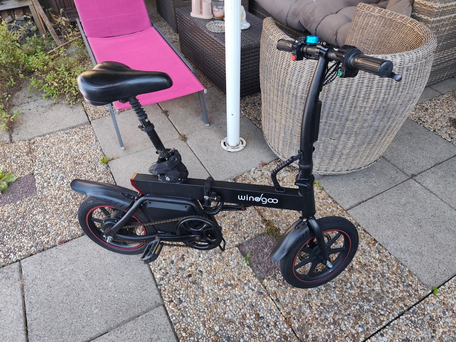 Windgoo opvouwbare e-bike, Sparta en Batavus e-bikes, Ophalen, Gebruikt, Sparta