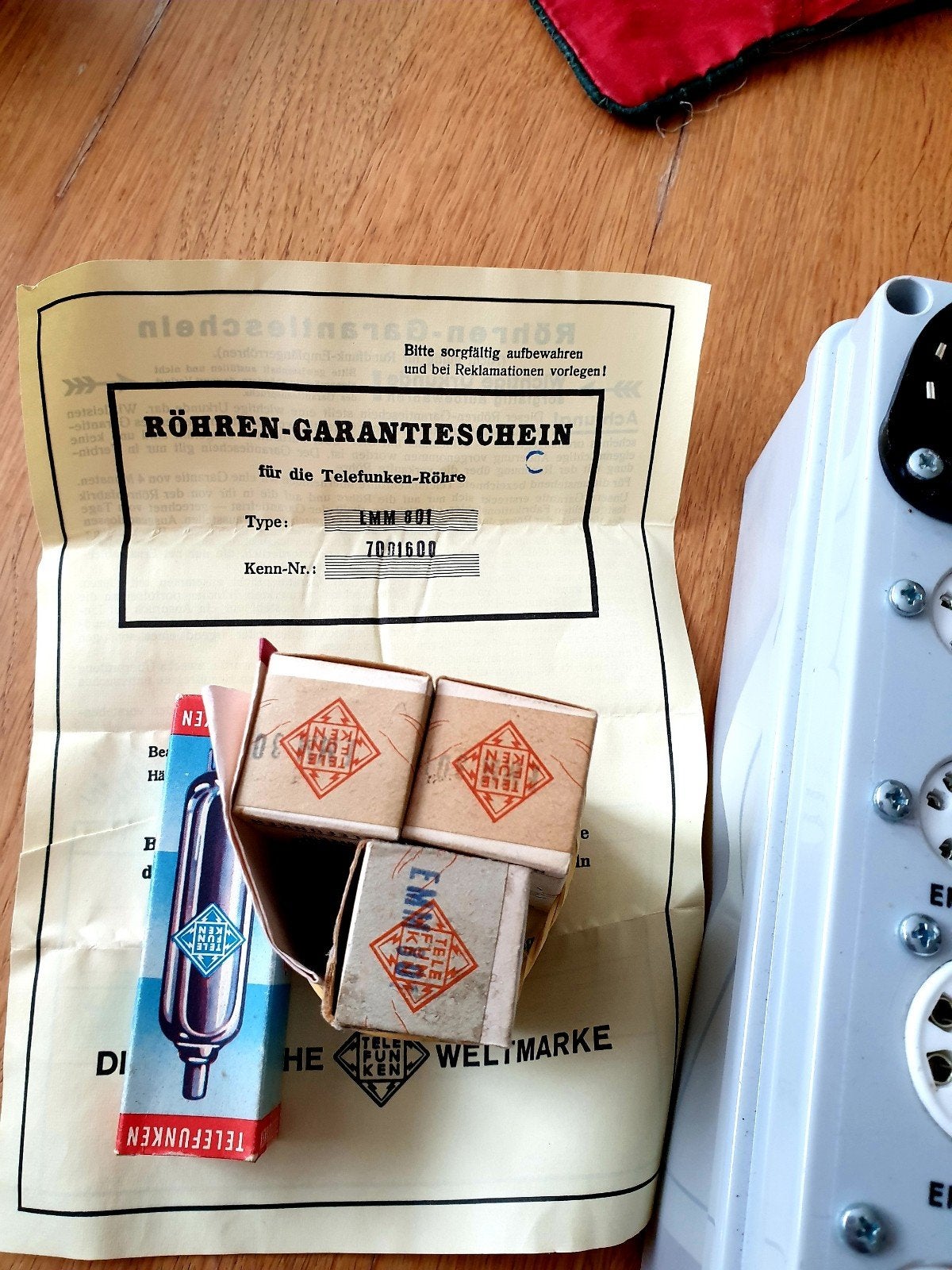 Telefunken EMM801 Radiobuis Nieuw in Doos Getest, Ophalen of Verzenden