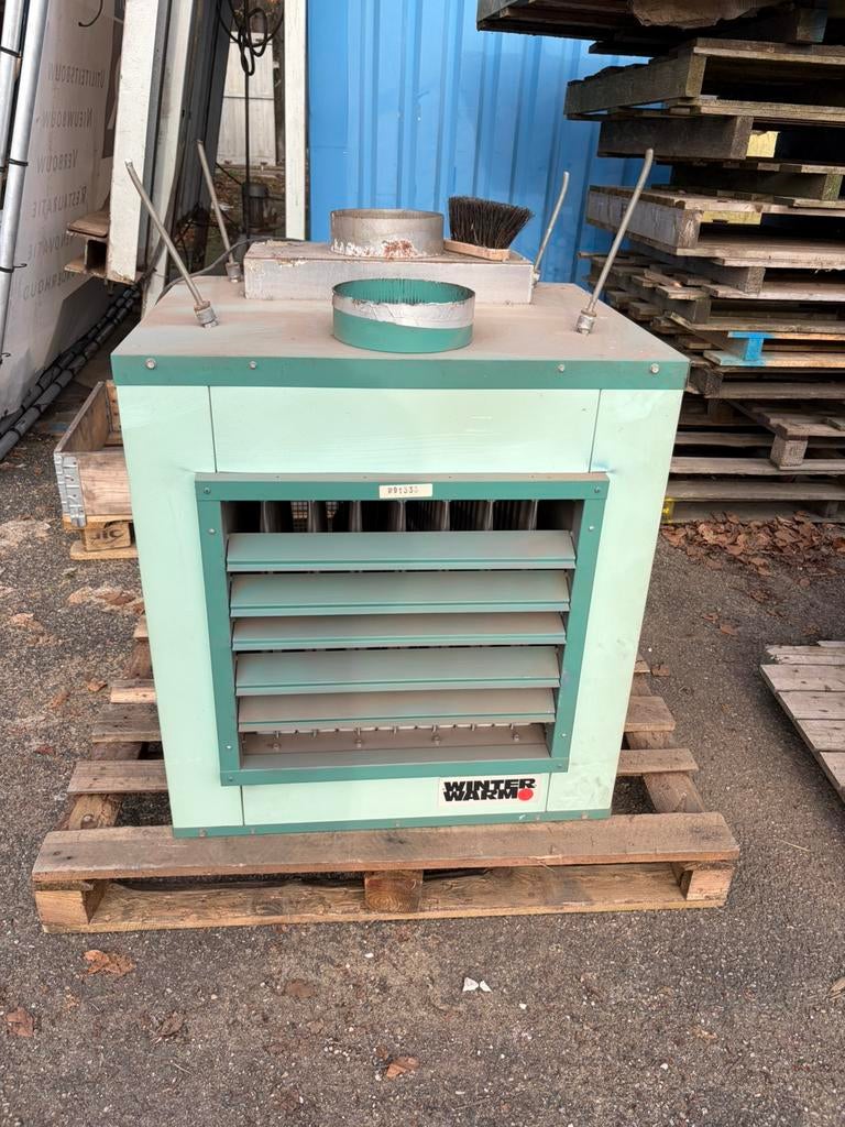 Gasheaters winterwarm, Ophalen, Zo goed als nieuw, Hout