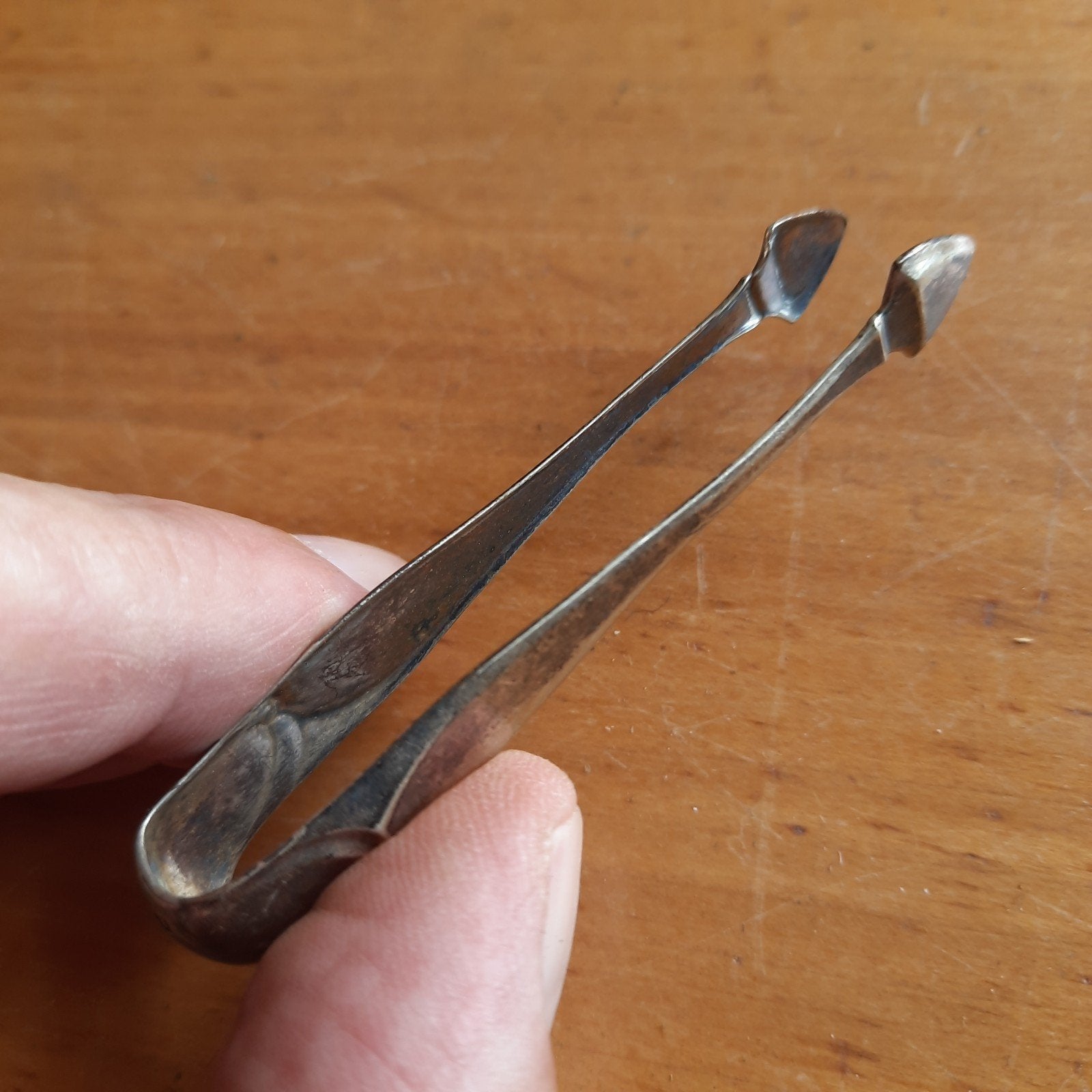 Kleine Zilveren Suikertang Kandijtang Pincet Duits Zilver, Verzenden