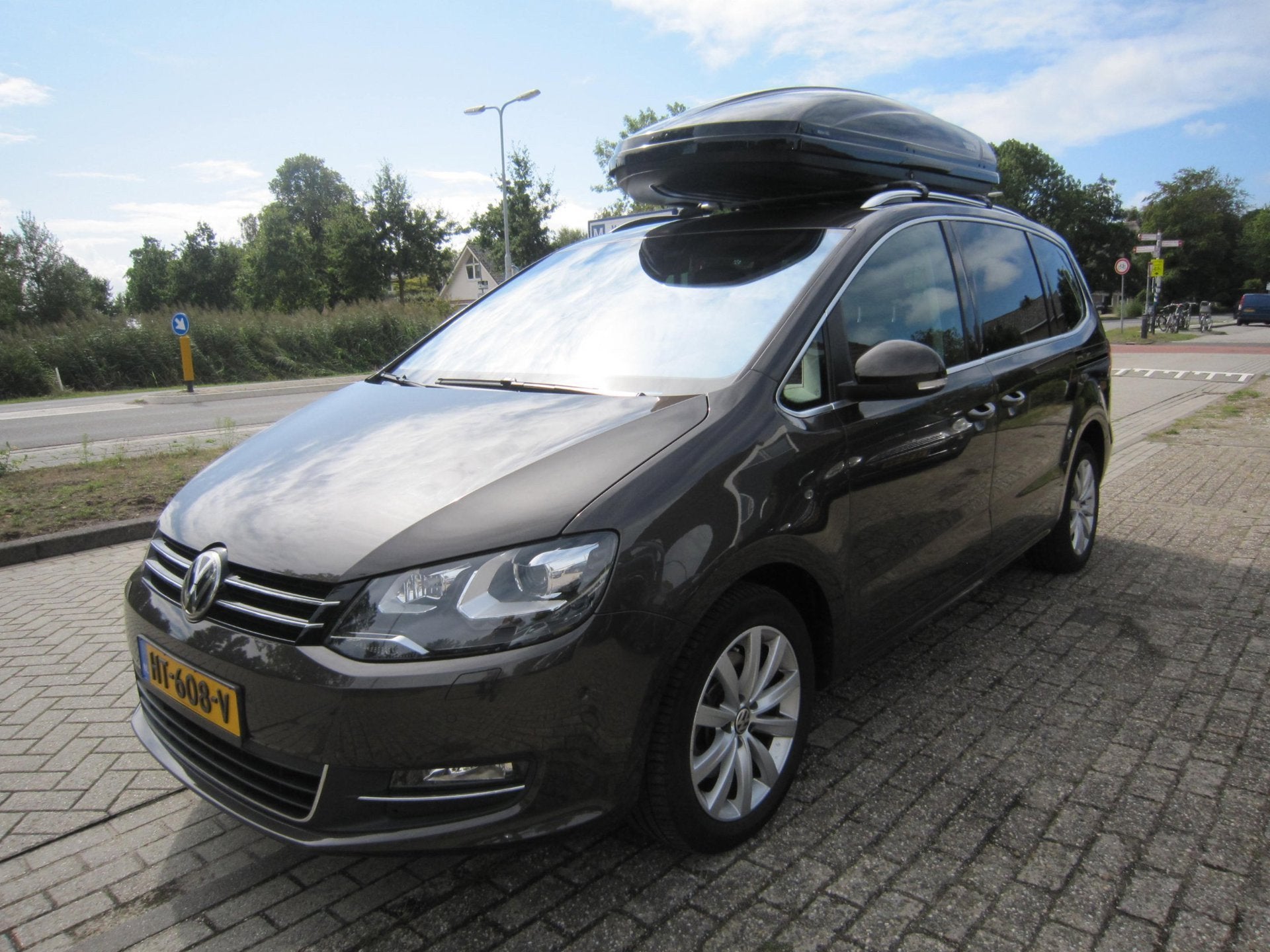 Volkswagen Sharan 1.4 TSI Highline 7 pers Aut, Auto's, Volkswagen, Dealer onderhouden, 15 km/l, 4 cilinders, 7 stoelen