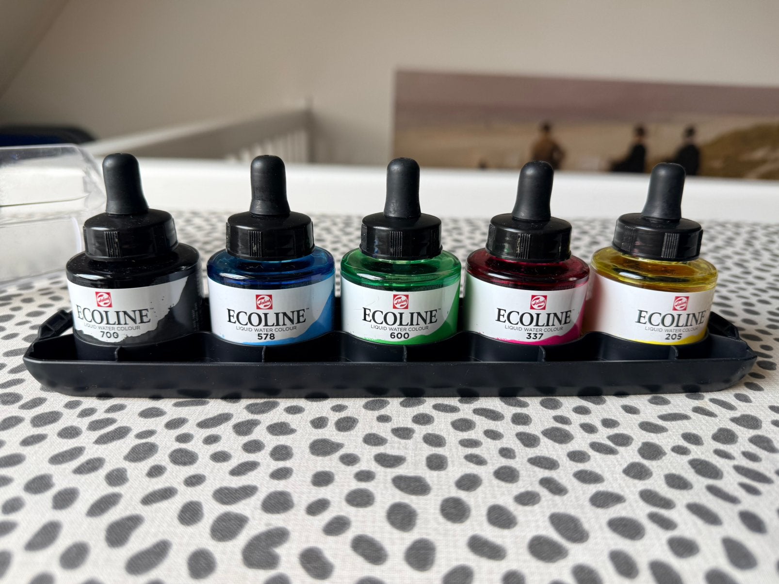 Mooie ecoline set, Ophalen, Zo goed als nieuw