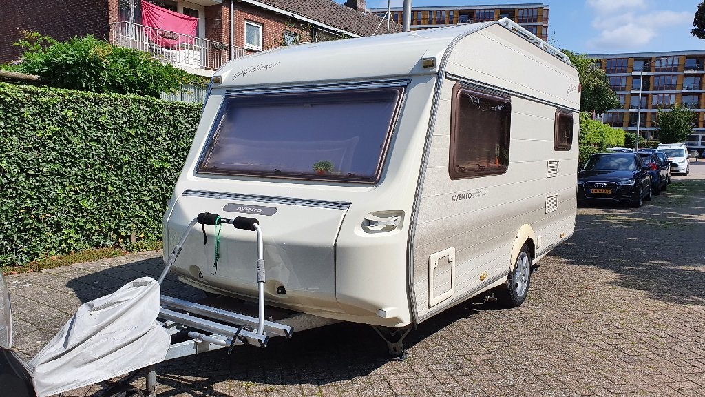 Avento caravan 420 TLH excellence, Caravans en Kamperen, 2 aparte bedden, Avento, Particulier, Schokbreker