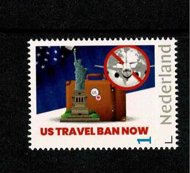 PPZ Anti ~ USA ~ Trump Postzegelpakket Persoonlijke zegels, Verzenden, Na 1940, Postfris