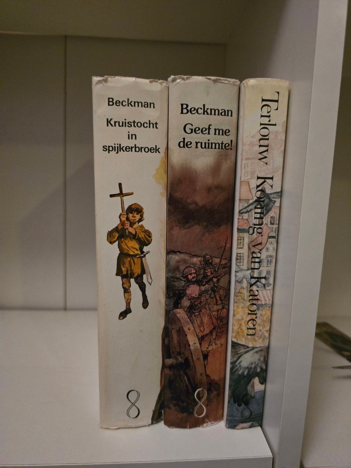 Jeugdboeken: Beckman - Kruistocht, Geef me de ruimte!, Ophalen of Verzenden