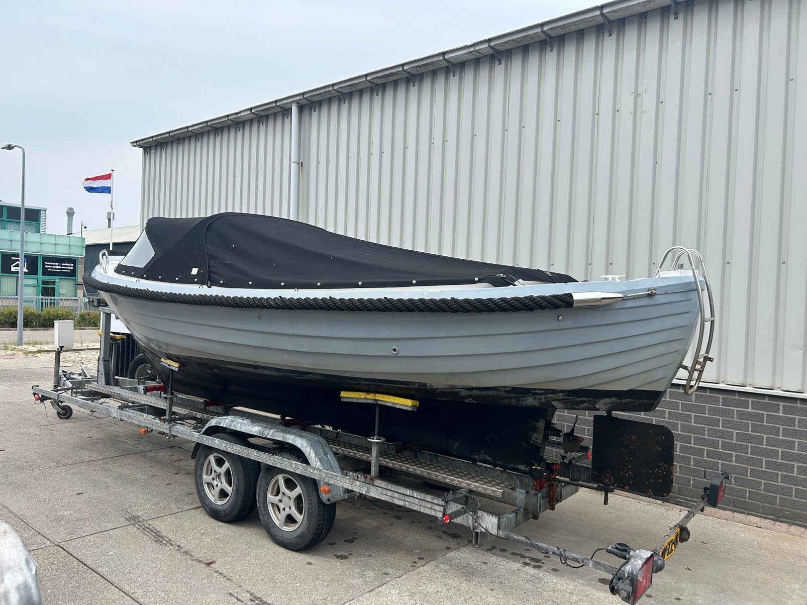 Tekoop: polar 22 met 2 cil inboard diesel / buiskap, Gebruikt, Diesel, Polyester, Ophalen