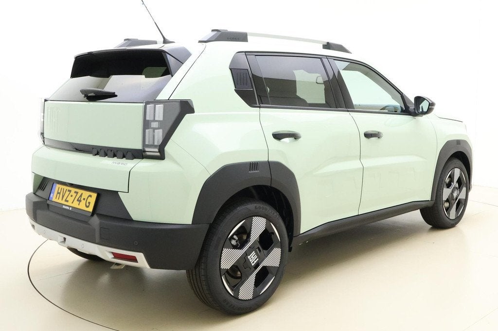 Fiat Grande Panda 1.2 Hybrid La Prima Automaat | NIEUW MODEL, Stof, Origineel Nederlands, Bedrijf, 3 cilinders