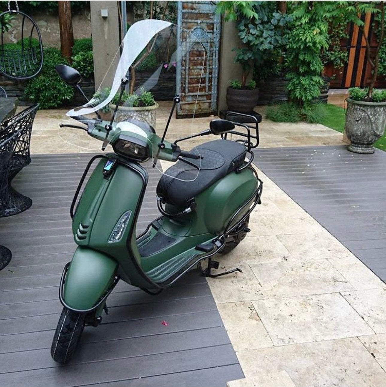 Vespa Sprint uniek 4 takt army green, Gebruikt, Overige modellen, Ophalen of Verzenden