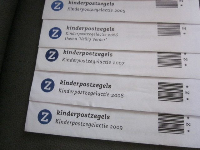 Kinderpostzegels collectie 2004-2009, Postzegels en Munten, Postzegels | Nederland, Ophalen of Verzenden, Na 1940, Postfris
