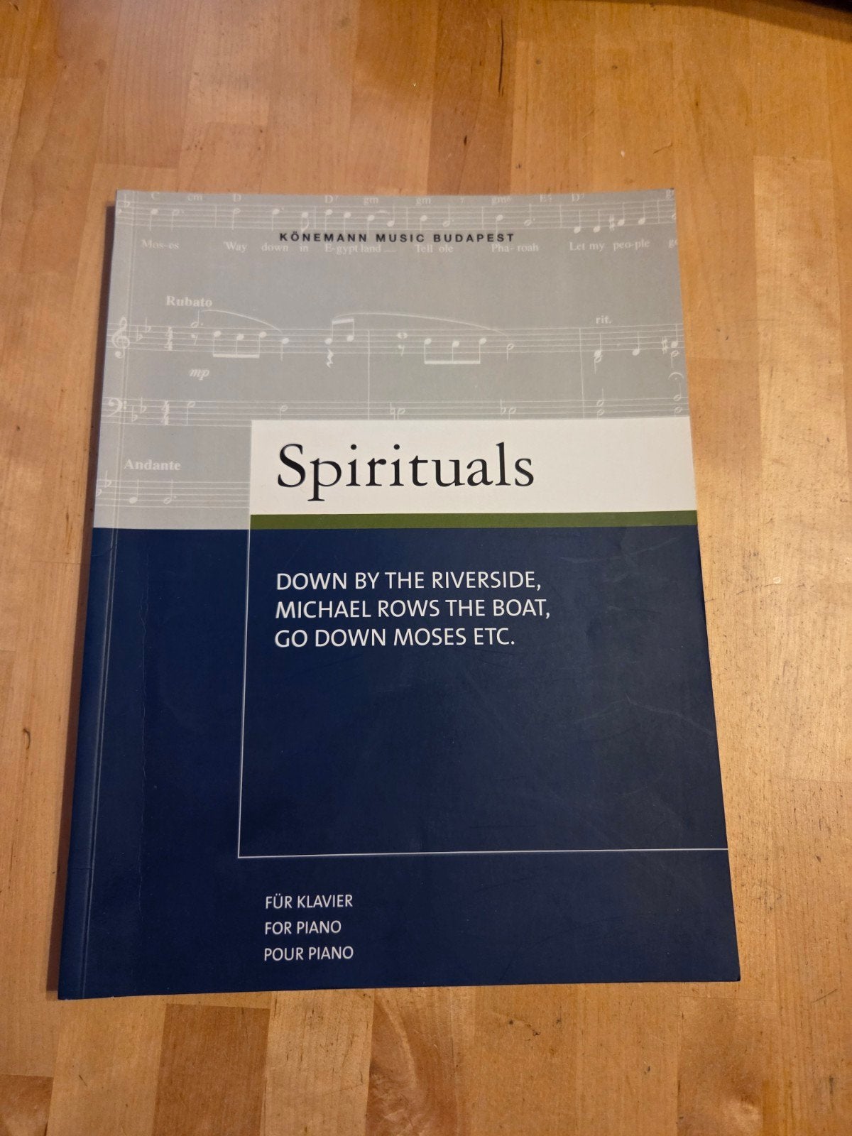 Spirituals bladmuziek voor piano - Goede staat, Gebruikt, Verzenden, Thema, Religie en Gospel