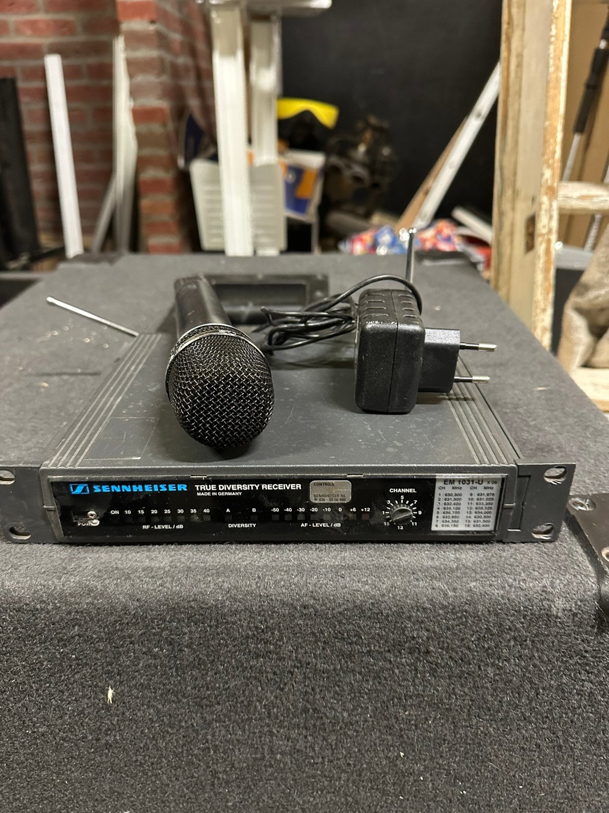 Sennheiser wireless microfoonset, Gebruikt, Ophalen of Verzenden, Sennheiser, Zangmicrofoon