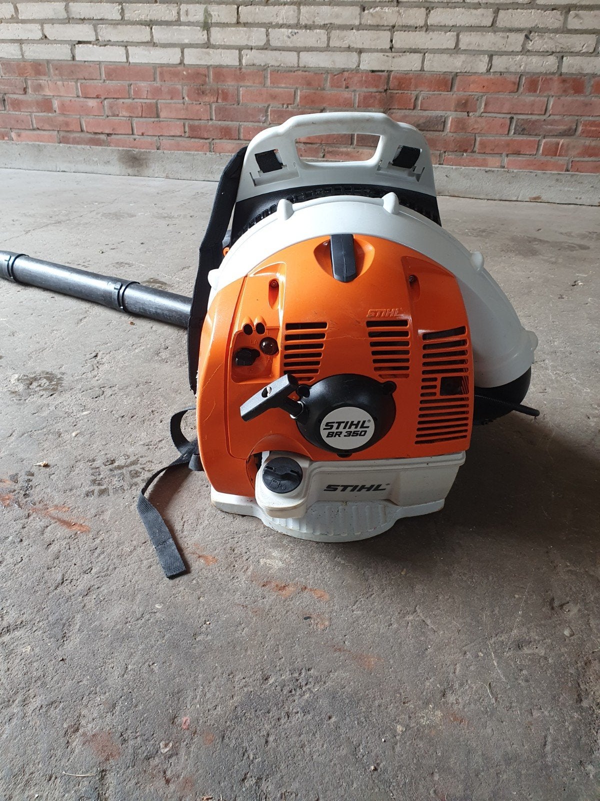 Stihl br 350 bladblazer, Ophalen, Gebruikt, Benzine