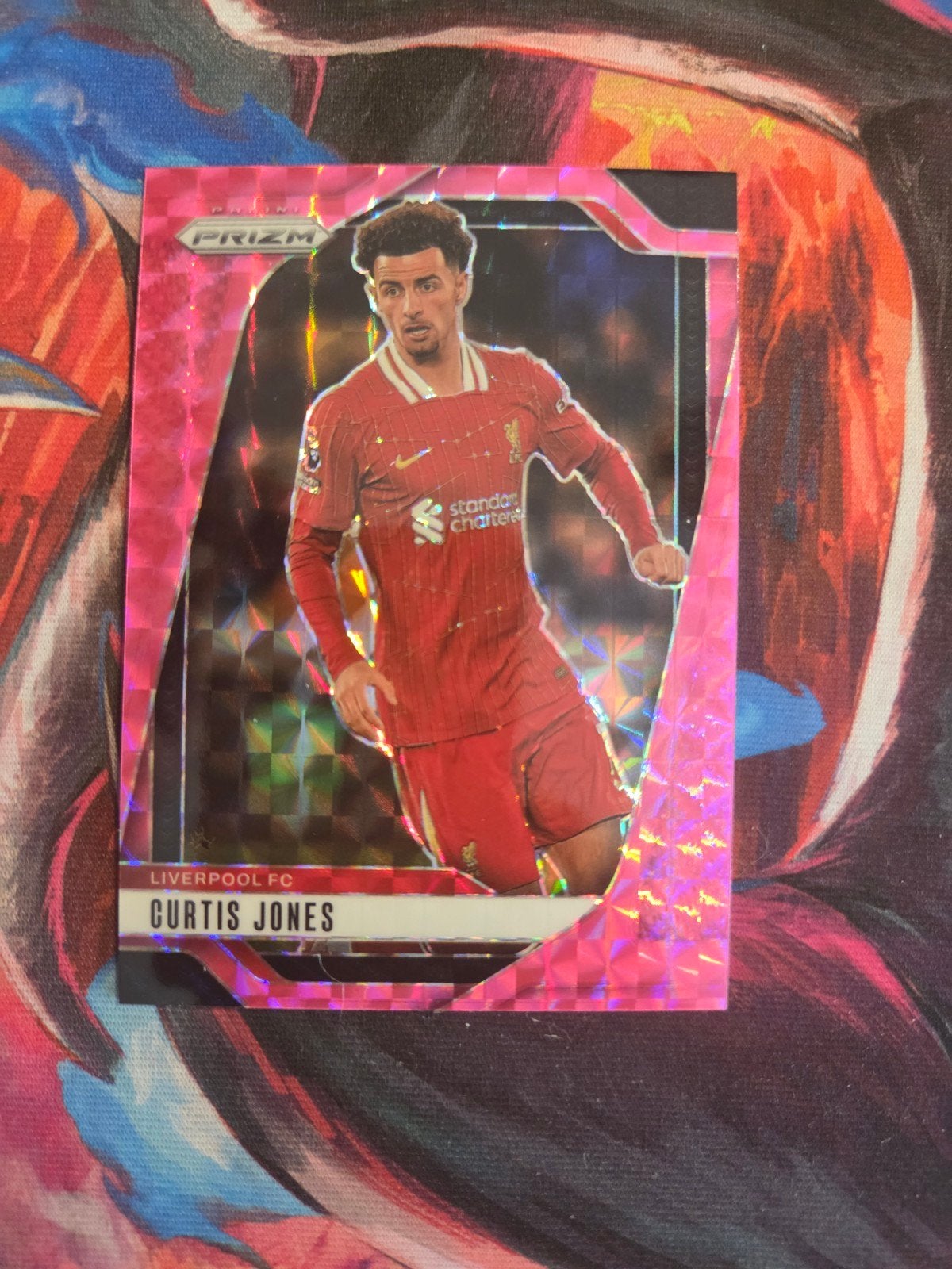 Panini Prizm Curtis Jones Liverpool FC Voetbalkaart, Ophalen of Verzenden