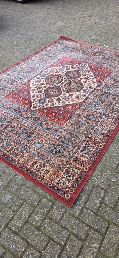Prachtig groot vintage Perzisch wollen tapijt 300x200!, Perzisch, 200 cm of meer, Ophalen of Verzenden, Zo goed als nieuw