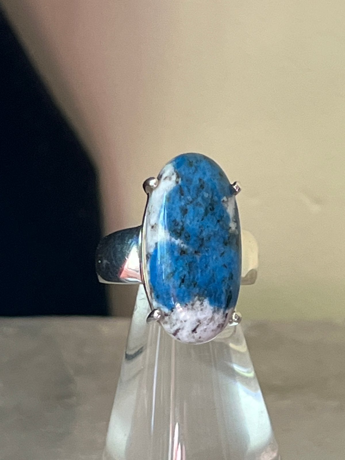 K2 jaspis beschermt inzicht derde oog intuïtie magie uniek, Sieraden, Tassen en Uiterlijk, Ringen, Geel, Nieuw, Ophalen of Verzenden