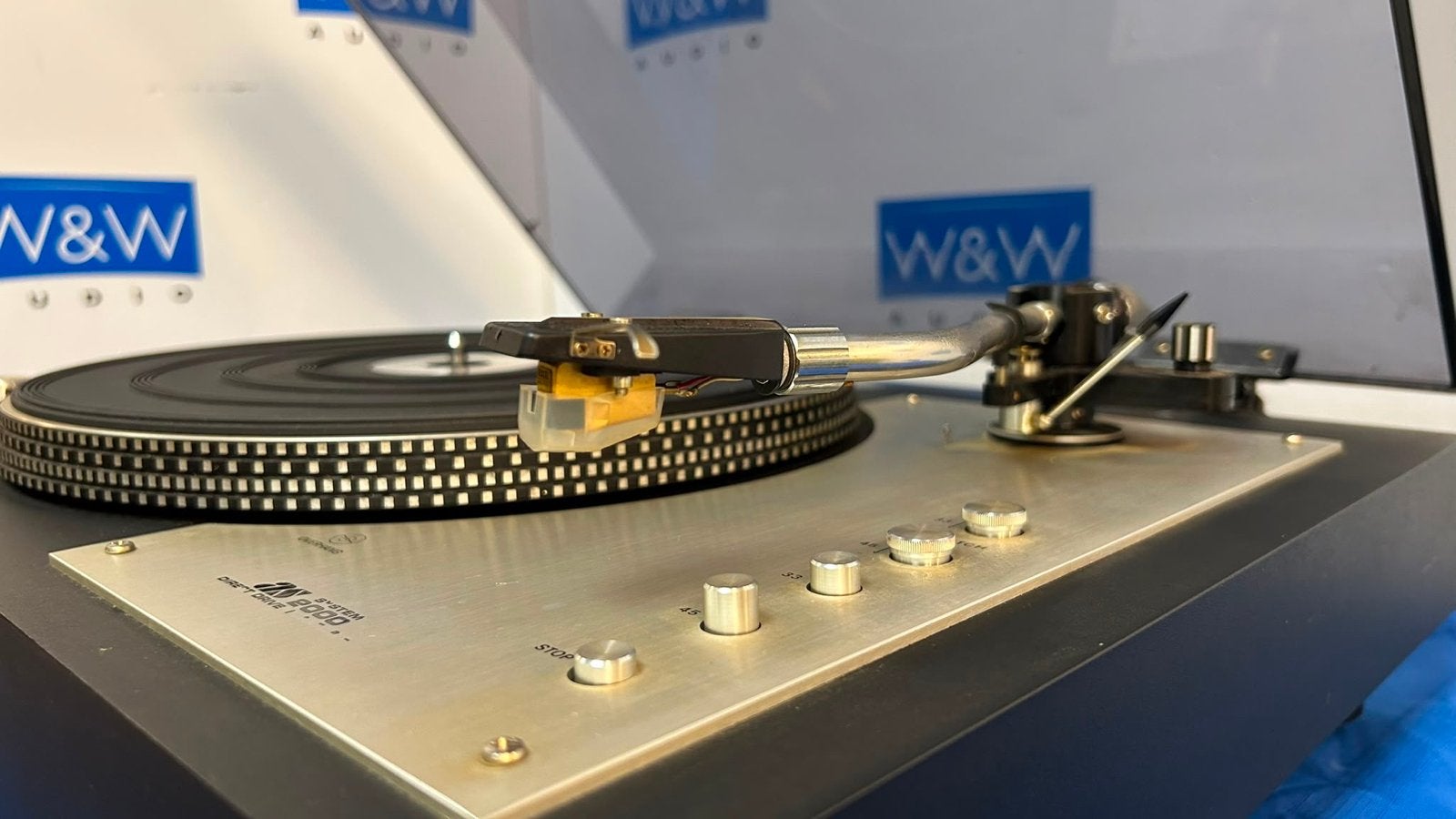 AS System 2000 Direct Drive Platenspeler - Vintage, Overige merken, Gebruikt, ., Pitch-regelaar