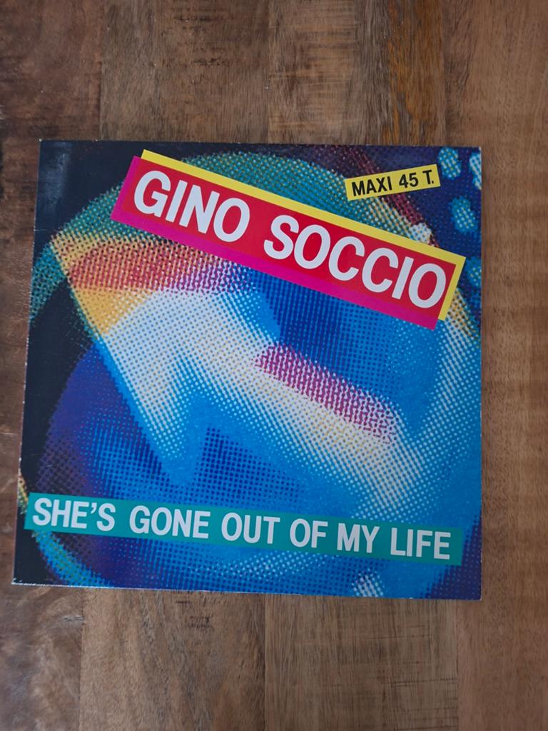 Gino Soccio - She's Gone Out Of My Life (Maxi 45 T.), Ophalen of Verzenden, Gebruikt, 12 inch