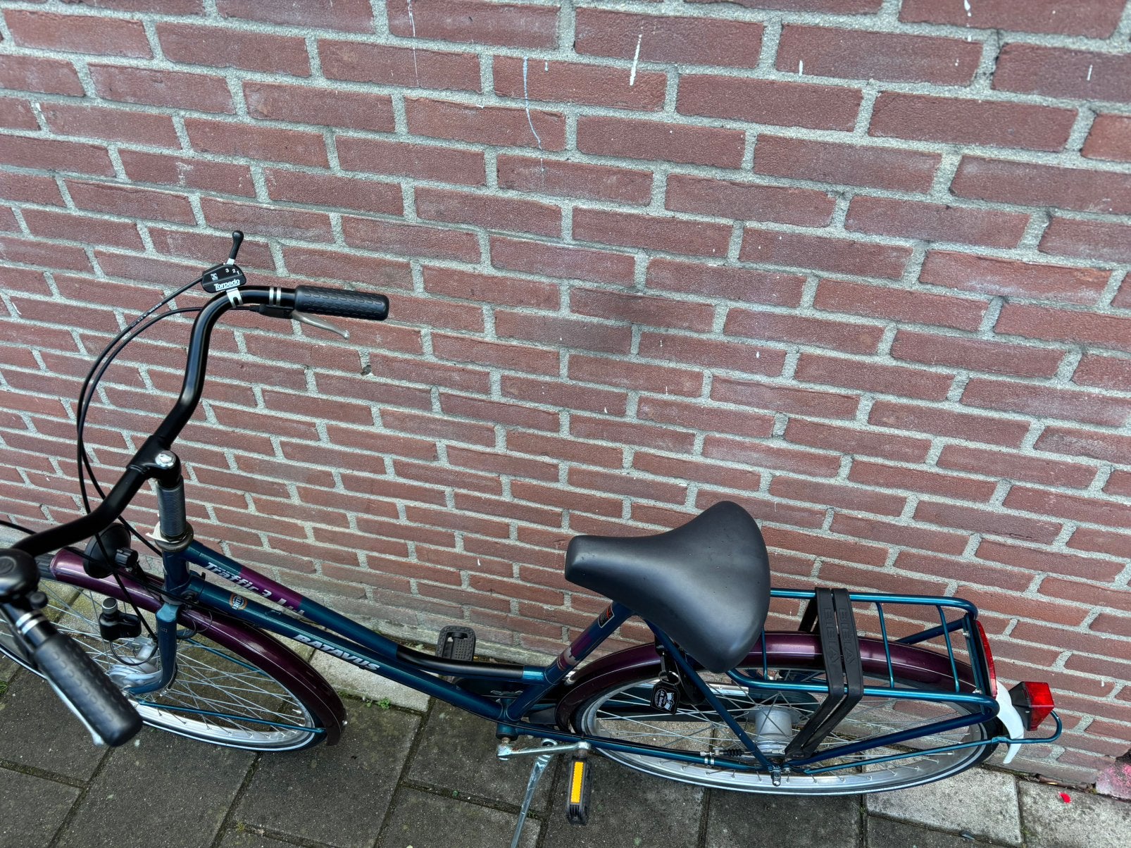 Dames fiets  koopje zo goed als nieuw 75 euro, Ophalen, Versnellingen, Batavus, 56 cm of meer