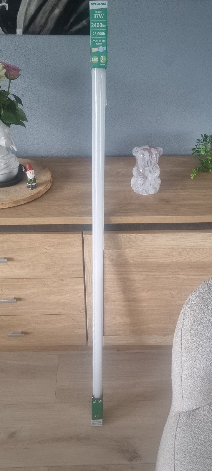 Sylvania LED TL-buis 18W (vervangt 37W) 4000K Koel Wit, Sylvania, G13 (TL), Nieuw, Ophalen of Verzenden