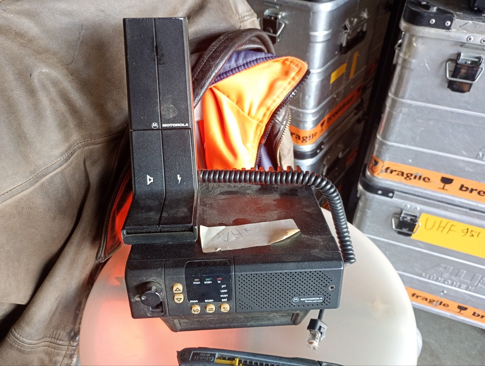 Motorola Portofoon/Walkie-talkie - Gebruikt, Telecommunicatie, Ophalen, Gebruikt, 2 to 5 km, Toebehoren
