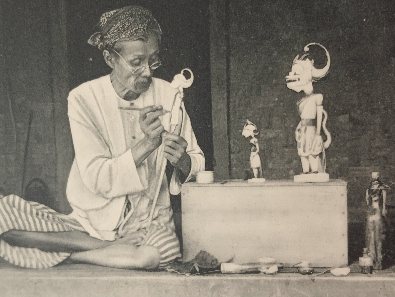 Foto gravure Nederlands Indië, Indonesië (1910), Verzamelen, Foto's en Prenten, Ophalen of Verzenden