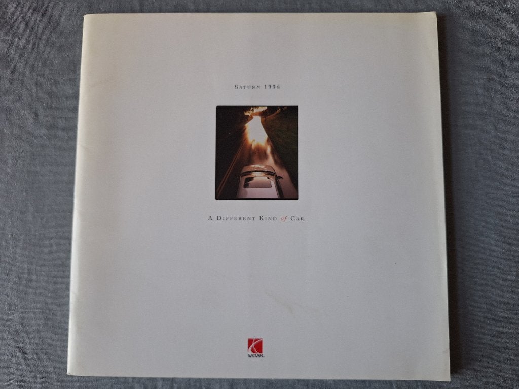Brochure SATURN  - 1996 USA, Verzenden, Gelezen, Overige merken