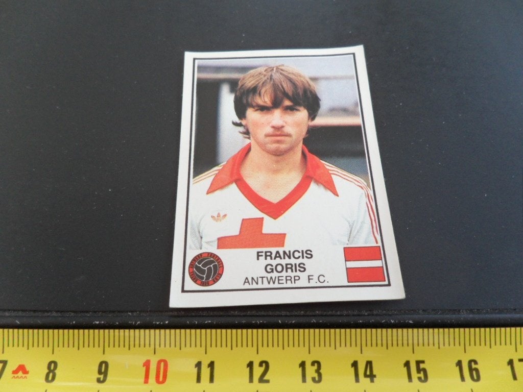 sticker panini football 82 #45 francis goris antwerp fc, Ophalen of Verzenden, Zo goed als nieuw