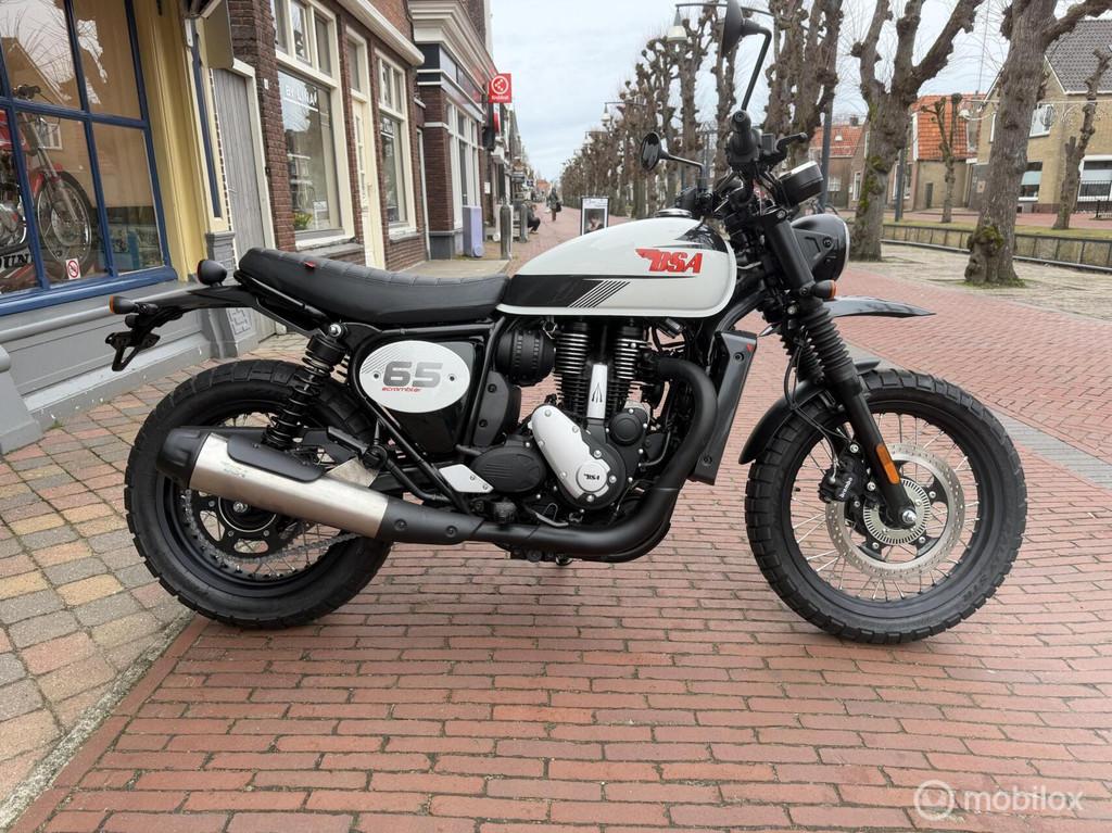 BSA 650 cc scrambler Nieuwe motor 3 jaar garantie, BSA, Toermotor, 12 t/m 35 kW, Bsa