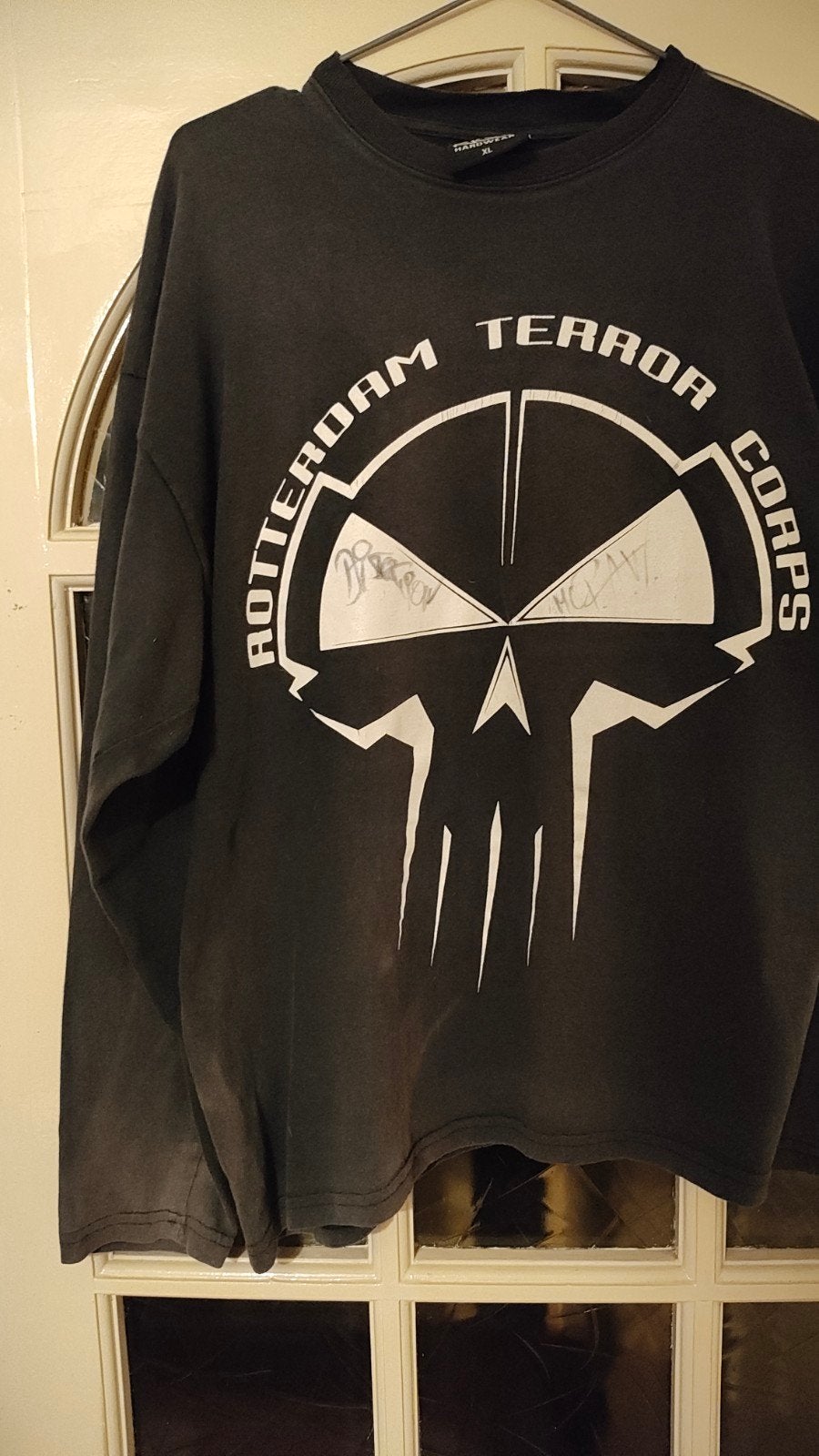 Origineel 90s Rotterdam Terror Corps Longsleeve handtekening, Ophalen of Verzenden, Gebruikt
