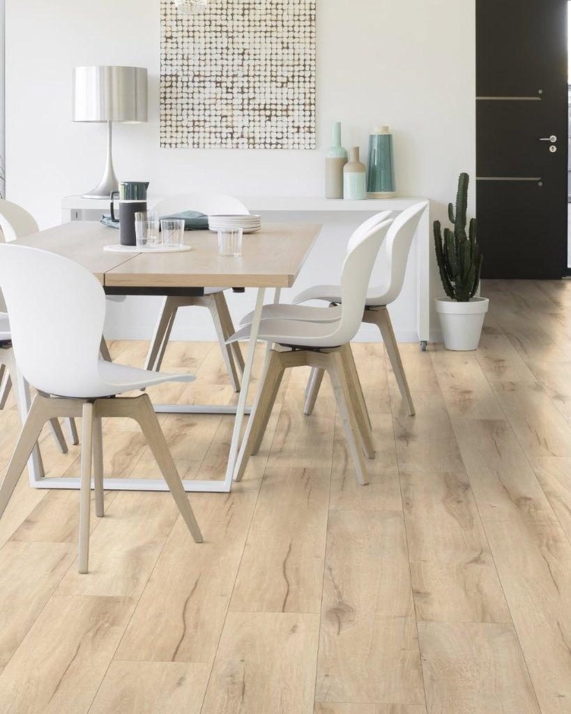 26,76m2 Plak Pvc Cedar Pure Zwaar woon gebruik = €132, Ophalen, Nieuw, Beige, Laminaat