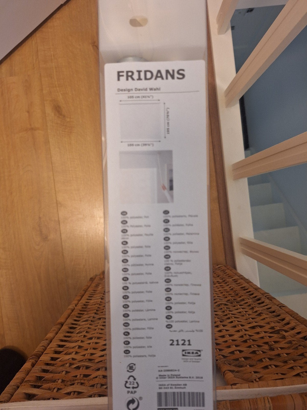 2x Fridans Rolgordijn, Ophalen, Nieuw