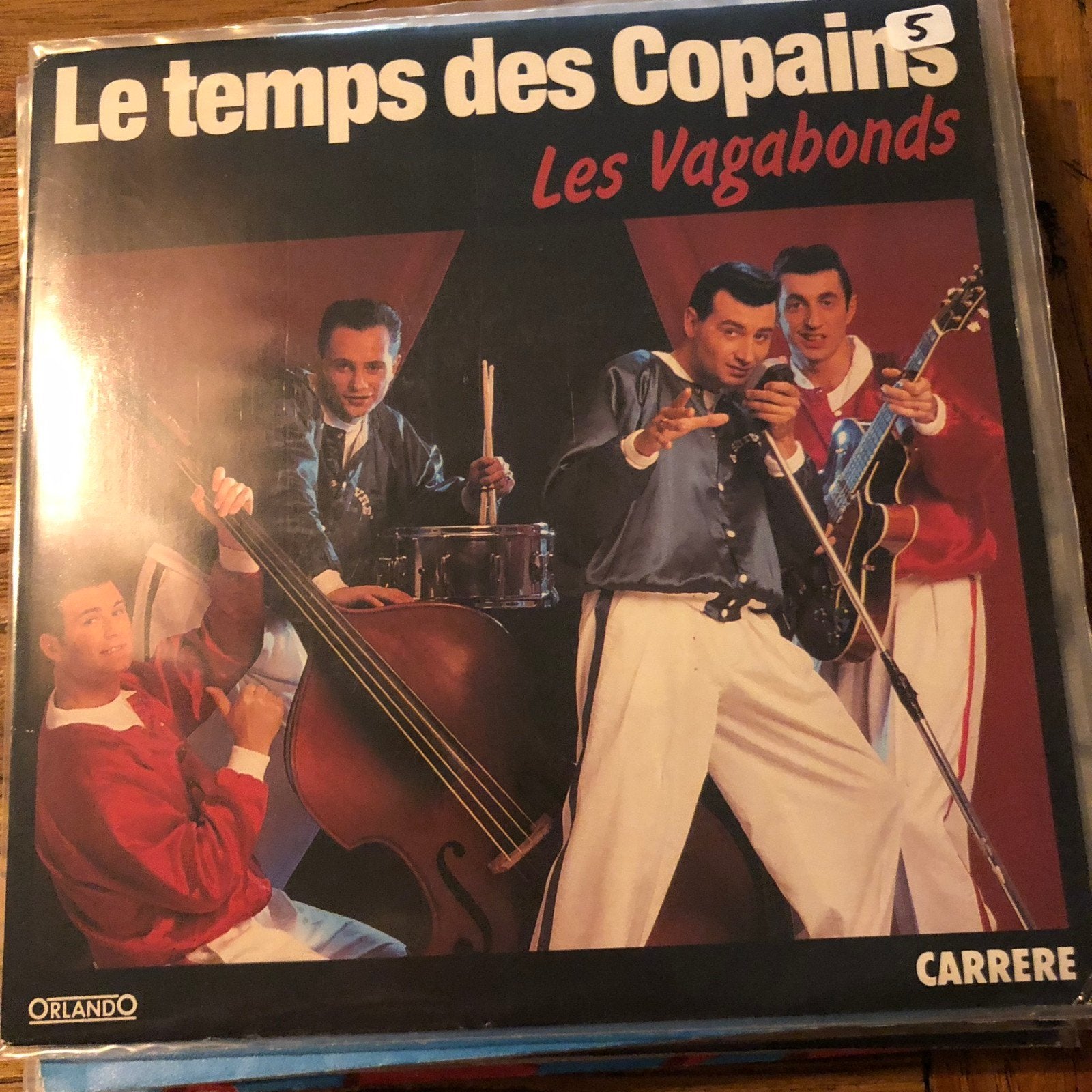 Les Vagabonds - Le temps des Copains (Single), Ophalen of Verzenden, Gebruikt, 7 inch, Pop