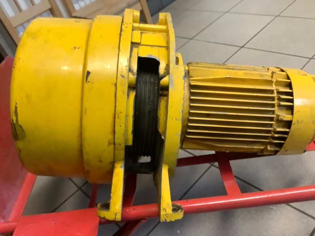 Electrische  lier motor, Ophalen, Gebruikt