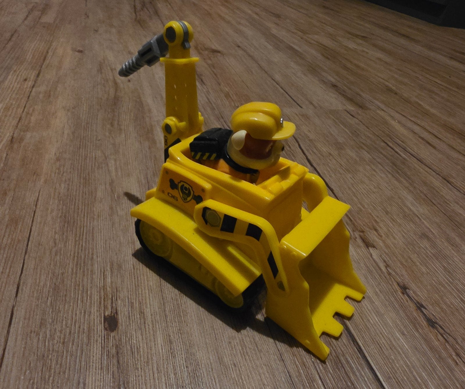 Paw Patrol Rubble Bulldozer Speelgoed, Ophalen of Verzenden, Gebruikt