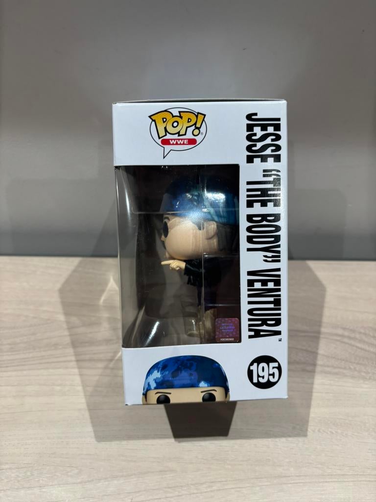 Funko Pop WWE #195 Jesse “The Body” Ventura – Vinyl Figure, Funko Europe, Ophalen of Verzenden, Zo goed als nieuw, 4th floor, 1 Queen Caroline St, London W6 9YN, Verenigd Koninkrijk