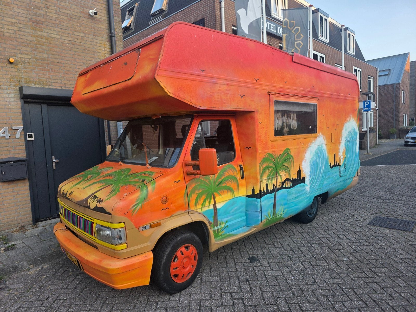 Unieke camper met 160.000 km fiat voor weinig mag snel weg, Caravans en Kamperen, Overige merken, Fiat, Tot en met 2, Diesel