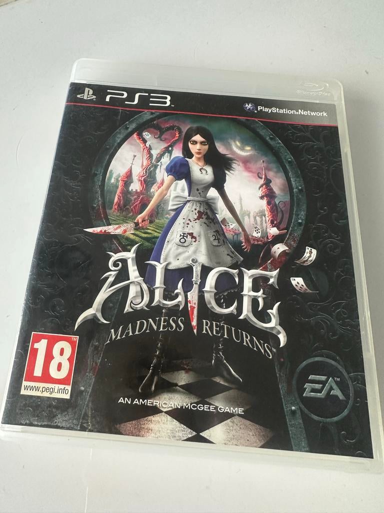 Alice: Madness Returns PS3, Spelcomputers en Games, Games | Sony PlayStation 3, Ophalen of Verzenden, Gebruikt, Avontuur en Actie