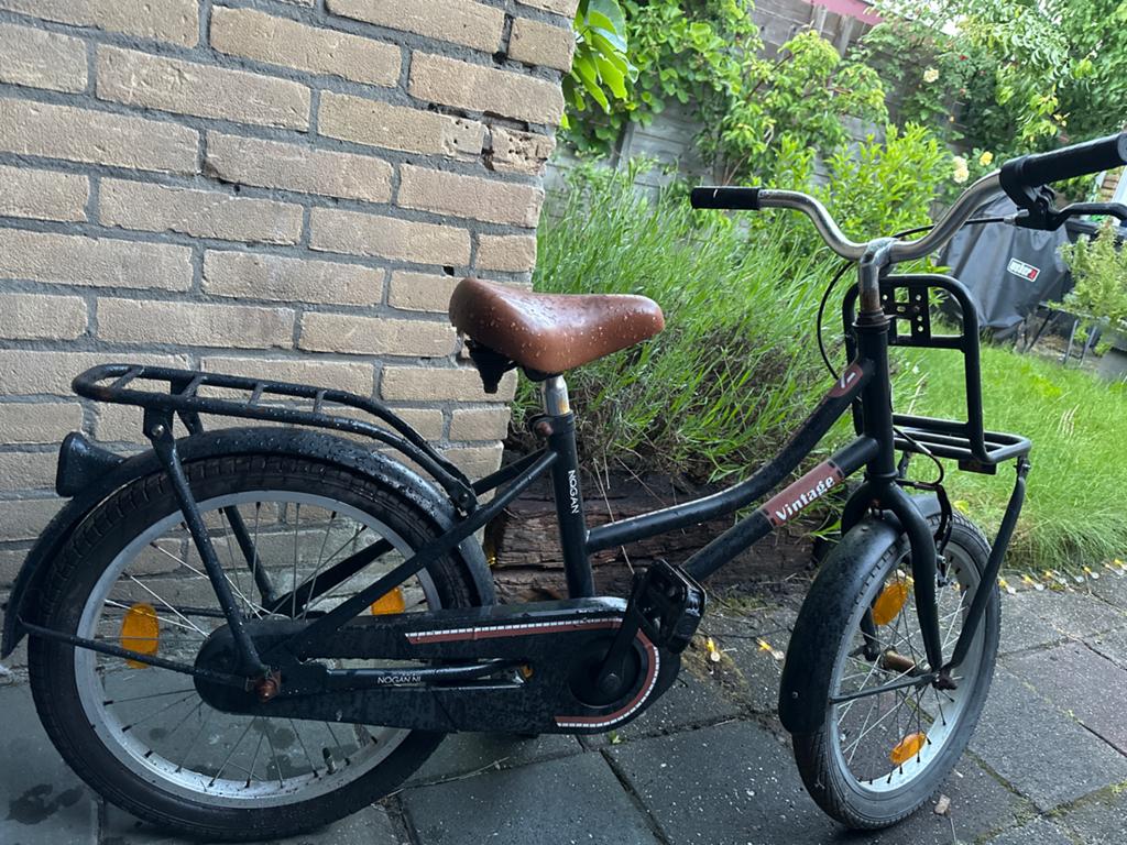 Nogan Vintage kinderfiets - 20 inch, Fietsen en Brommers, Ophalen of Verzenden, Zo goed als nieuw, Velgrem, 20 inch of meer