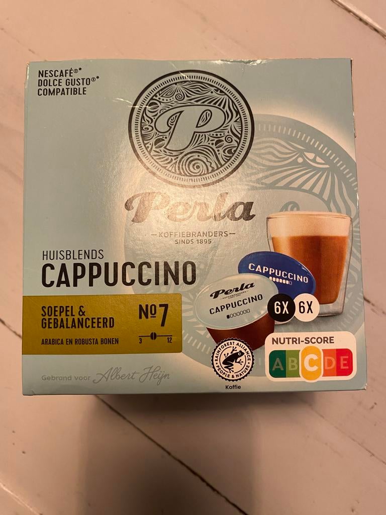 Koffie cups/ 1x Perla Cappuccino Dolce Gusto compatibel, Overige typen, Overige merken, Dolce Gusto, Ophalen of Verzenden