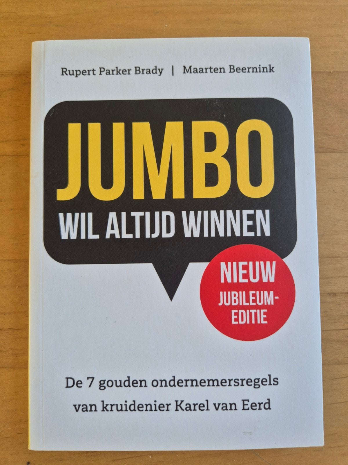 Jumbo Wil Altijd Winnen - Nieuw Jubileum Editie, Ophalen, Zo goed als nieuw, Rupert Parker Brady | Maarten Beernink