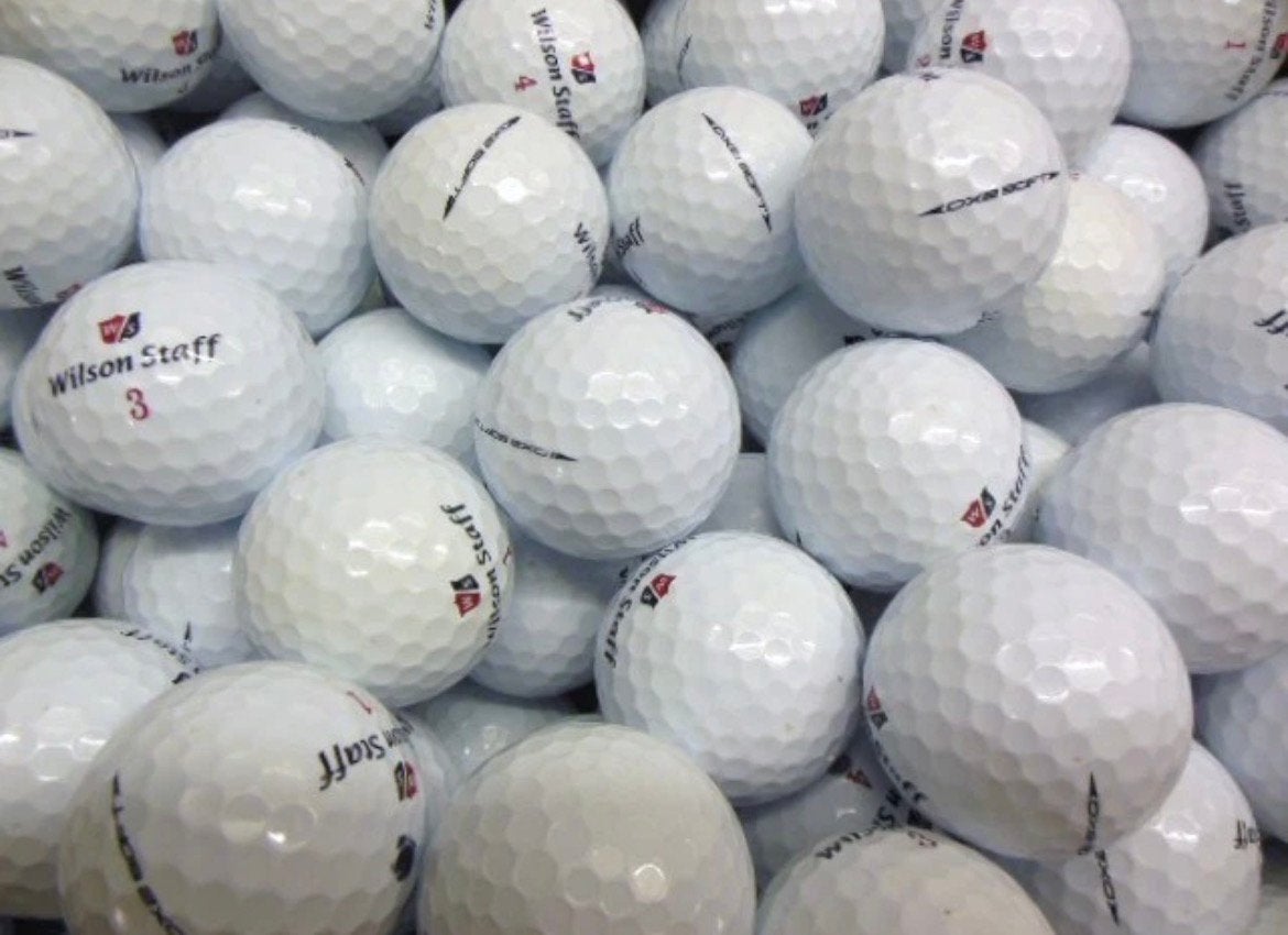 Wilson Staff Duo/Dx2 Soft golfballen goede kwaliteit, Sport en Fitness, Golf, Ophalen of Verzenden, Zo goed als nieuw, Bal(len)
