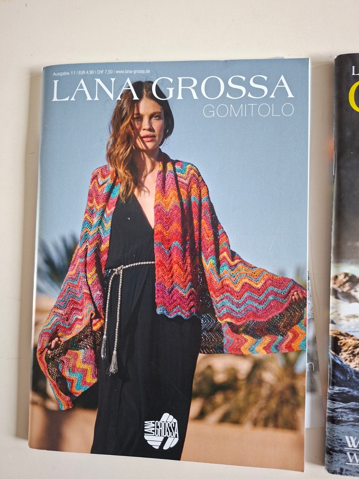 Lana Grossa Gomitolo nr. 11 brei/haak, Ophalen of Verzenden, Zo goed als nieuw, Breien of Haken, Patroon of Boek