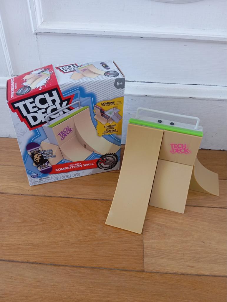 Tech Deck Competition Wall - Fingerboard Skatepark, Ophalen of Verzenden, Zo goed als nieuw, Jongen of Meisje