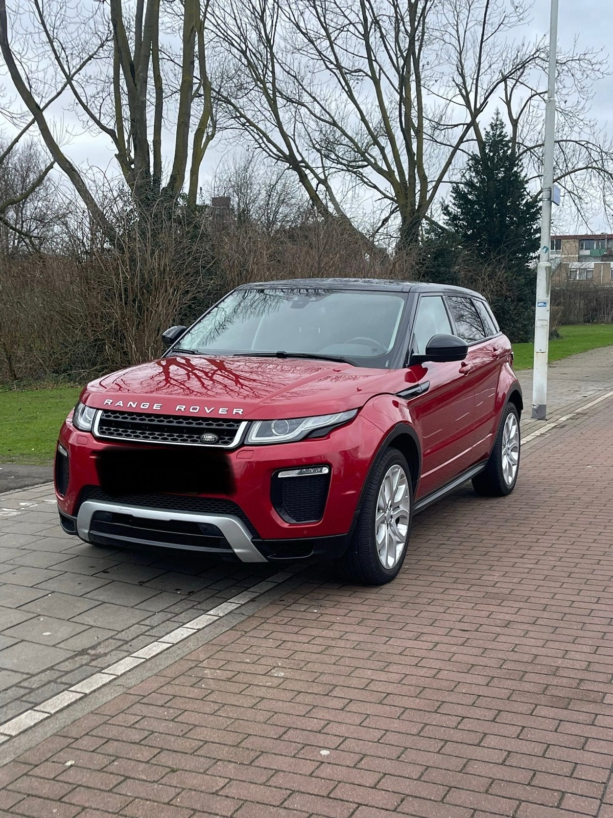 Land Rover Range Rover Evoque rood, Auto's, Land Rover, Particulier, 4x4, ABS, Achteruitrijcamera, Airbags, Airconditioning, Bluetooth
