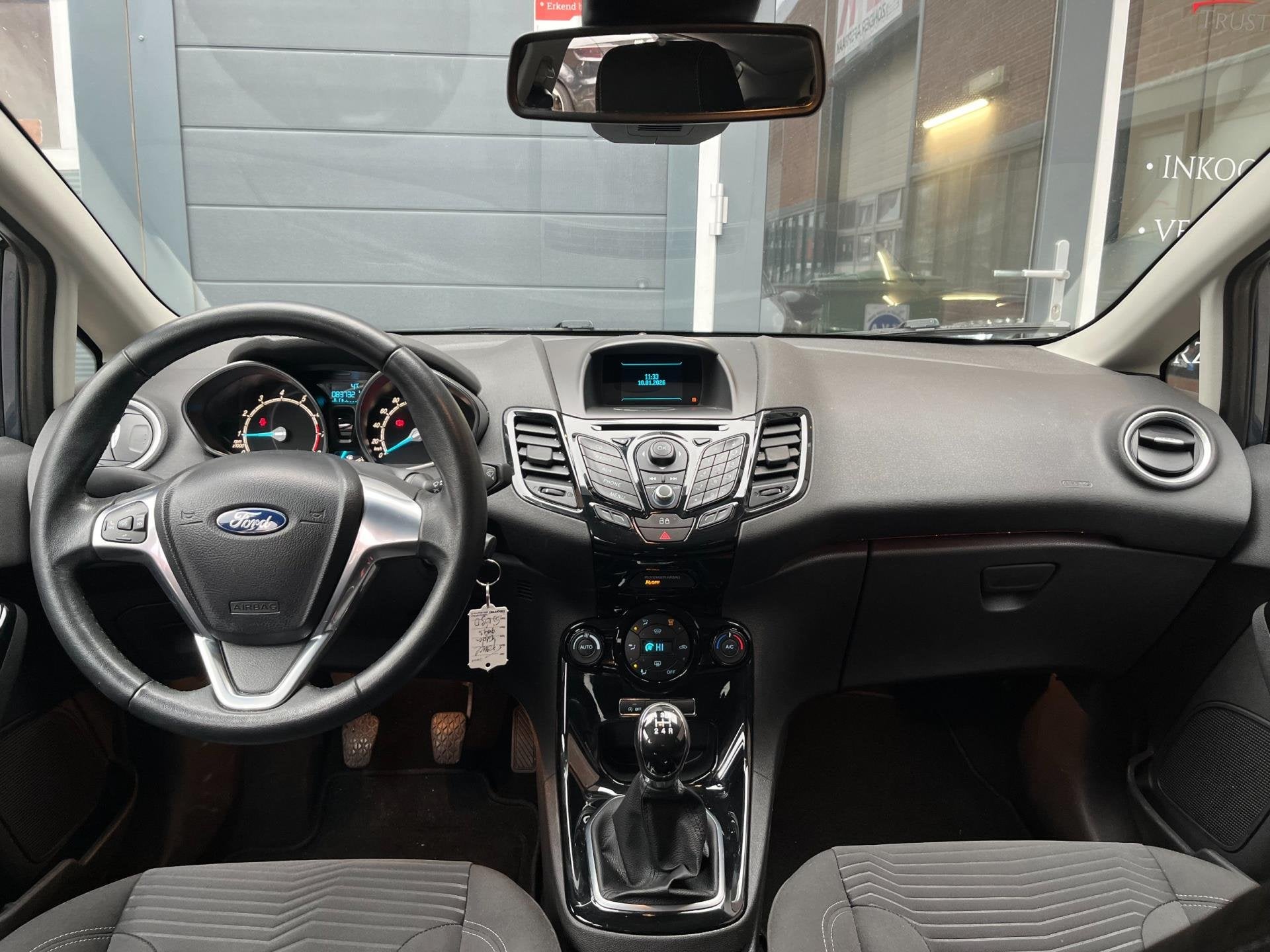 Ford Fiesta 1.0 EcoBoost Titanium|Pdc|Bleutooth|Apk|Led, Voorwielaandrijving, Euro 5, 125 pk, 23 km/l