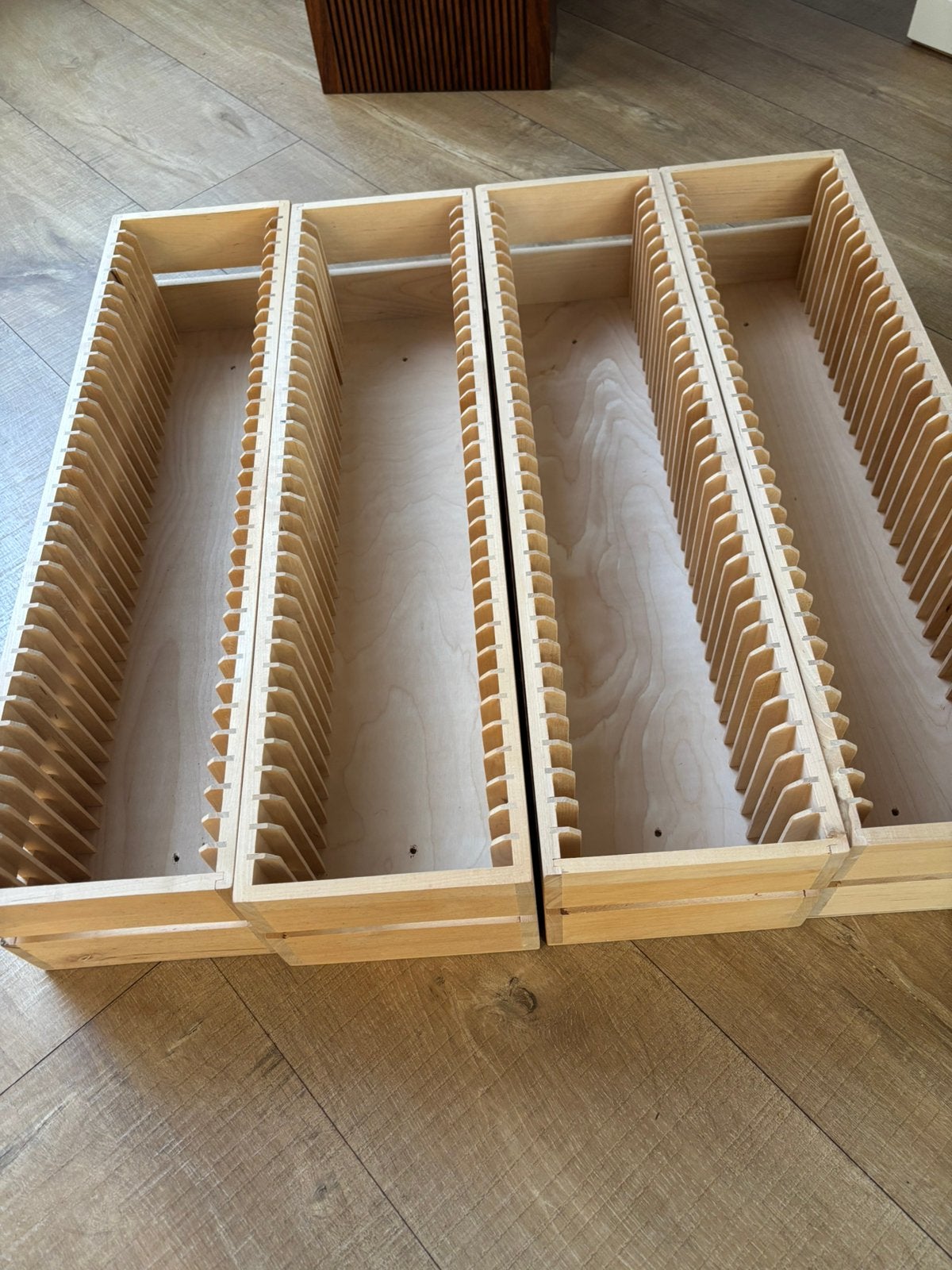 CD rack- ikea boalt 4x ; Xenos -5x, Ophalen, Hout, Cd's