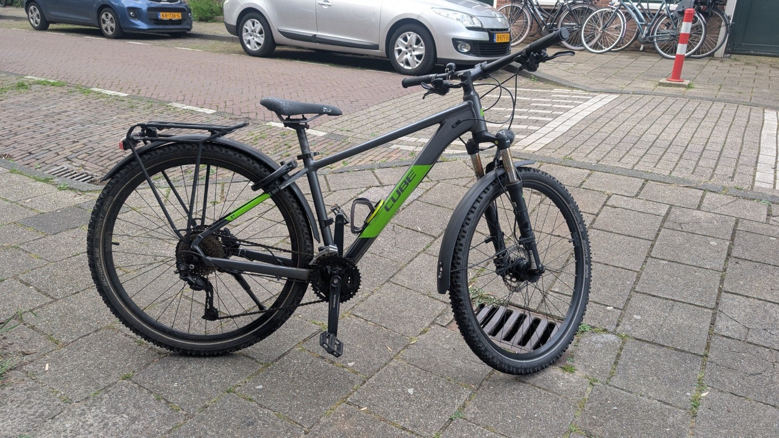 Cube AIM SL kinderfiets 8y-12y. Incl naafverlichting, Fietsen en Brommers, Fietsen | Mountainbikes en ATB, Gebruikt, Overige merken