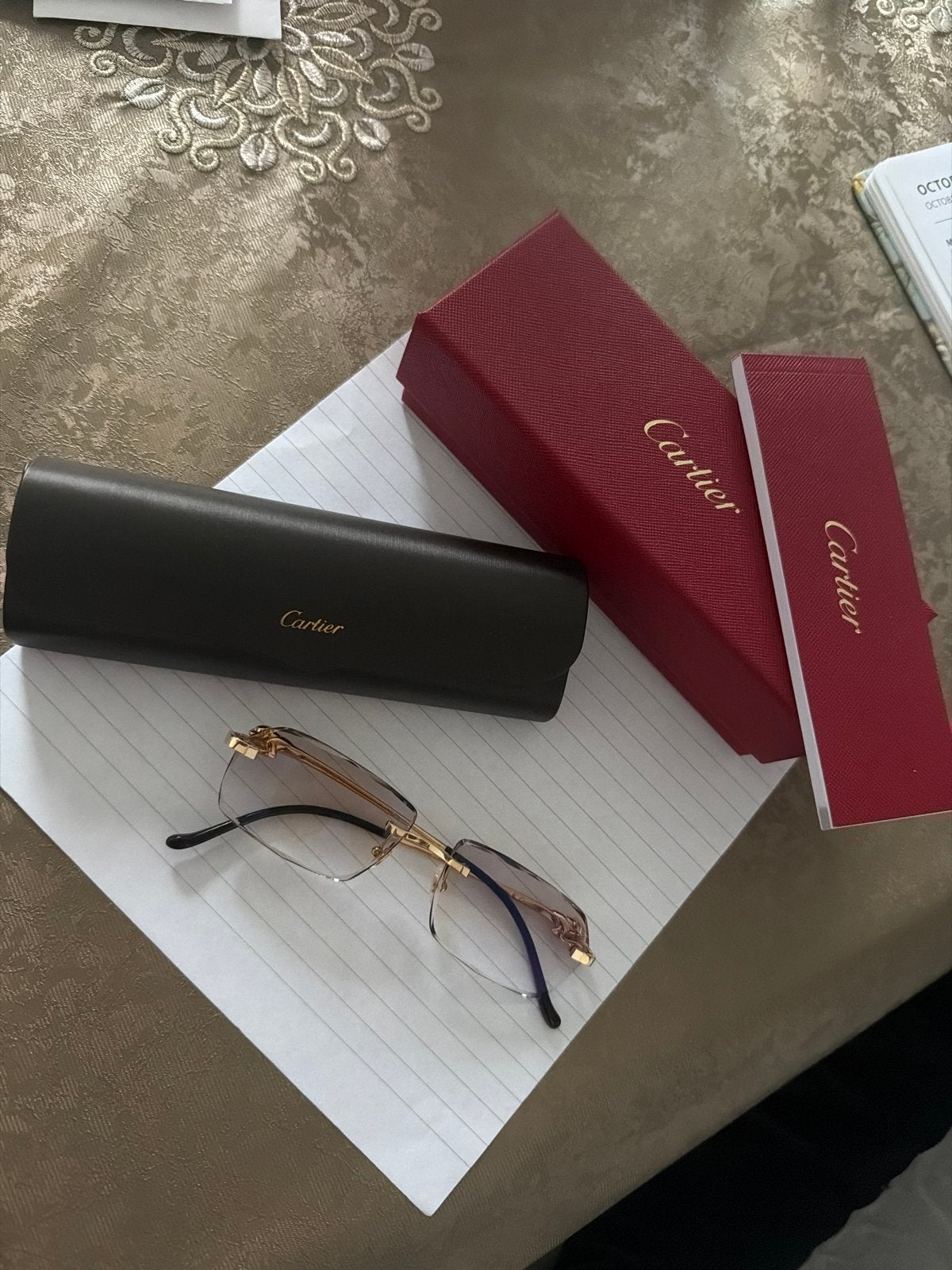 Cartier Bril - Zo goed als nieuw, Overige merken, Overige kleuren, Ophalen of Verzenden, Zo goed als nieuw
