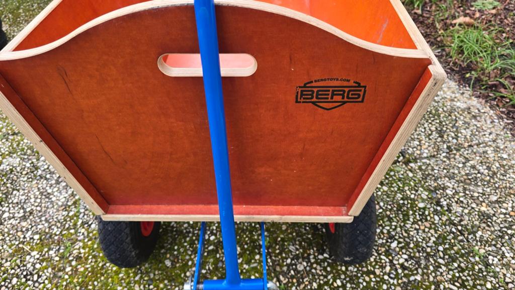 BERG Beach Wagon XL bolderkar - Hout, Ophalen of Verzenden, Opvouwbaar, Zo goed als nieuw