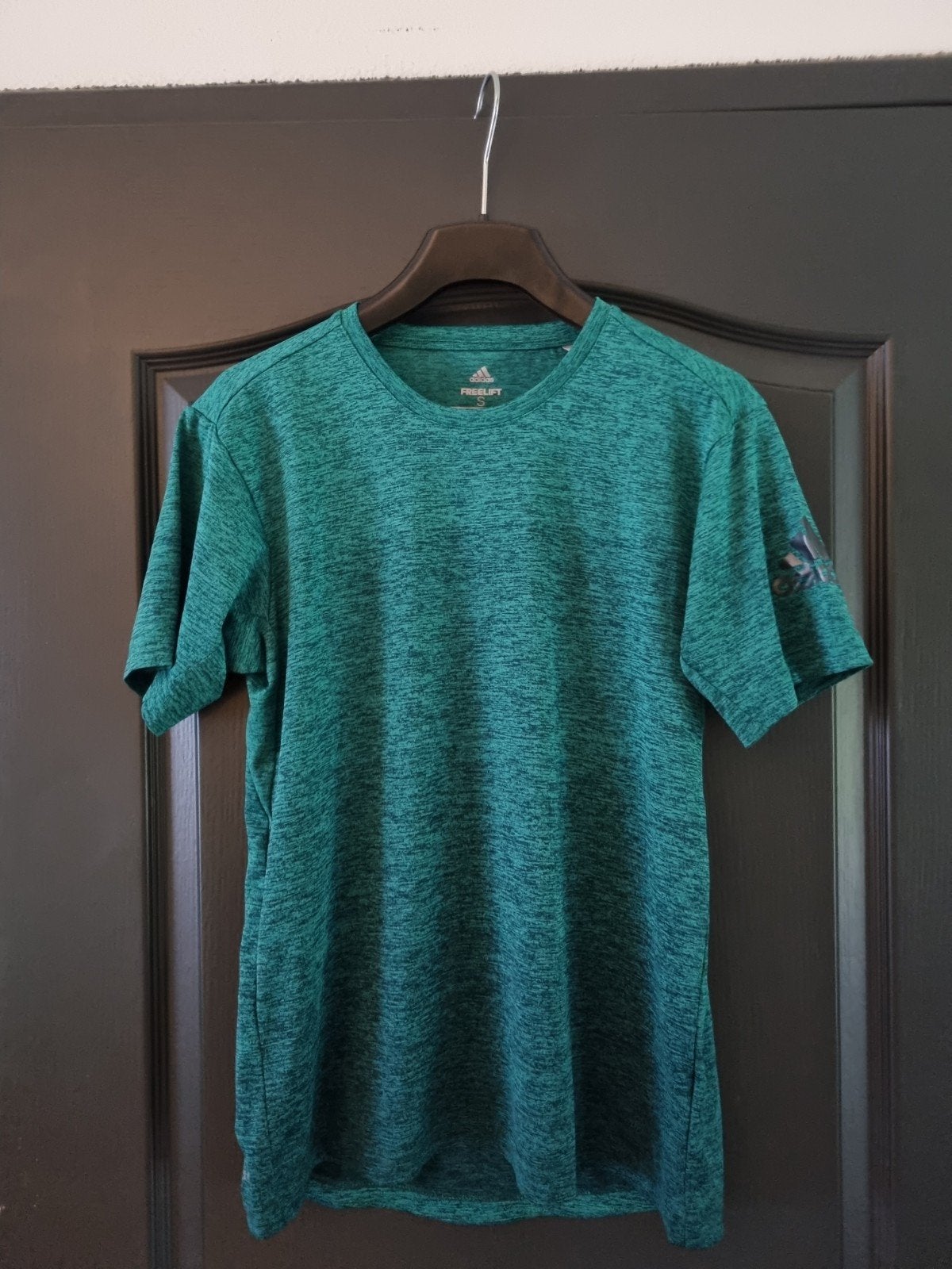 Adidas Freelift Climalite Sportshirt Maat S Groen, Ophalen of Verzenden, Zo goed als nieuw, Adidas, Maat 46 (S) of kleiner